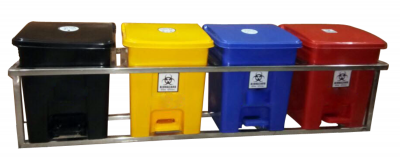 BIO MEDICAL WASTE BIN (SETS)